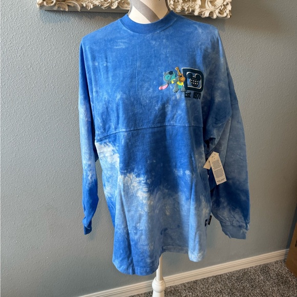 NWT Disney Stitch Ocean Waves Spirit Jersey Med - Picture 2 of 9